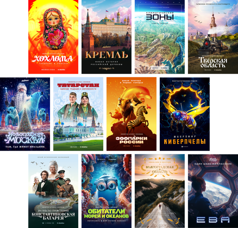 Каталог VR-фильмов Альтаирика